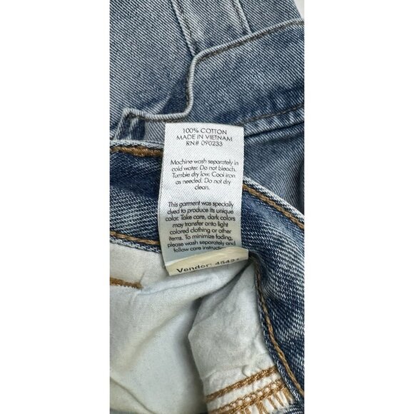 Pascun Women’s Cuffed Cargo Carpenter Jeans Y2K Denim 26 - Picture 5 of 8